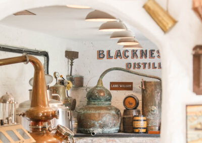 Blackness Bay Distillery near Falkirk, just outside Edinburgh