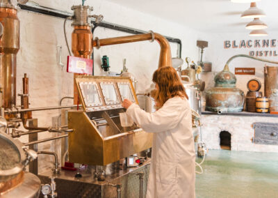 Blackness Bay Distillery near Falkirk, just outside Edinburgh
