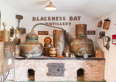 Blackness Bay Distillery near Falkirk, just outside Edinburgh