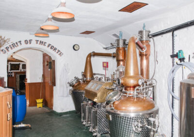 Blackness Bay Distillery near Falkirk, just outside Edinburgh